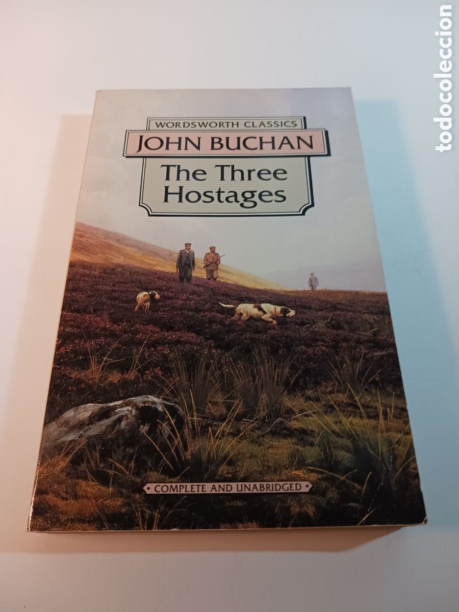 Libros de segunda mano: The three hostages John Buchan Ingl&eacute;s 1995 - Foto 1