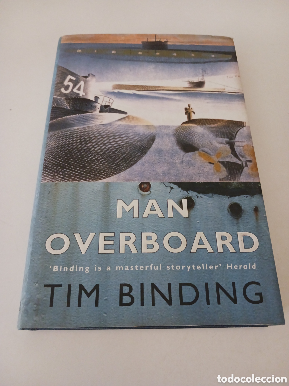 Libros de segunda mano: Man overboard, Tim Binding 2005 ingl&eacute;s. Ref E1 - Foto 1