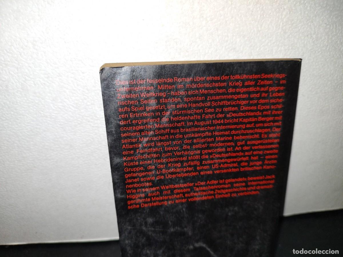 Libros de segunda mano: 57- ALEM&Aacute;N. FEINDFAHRT - JACK HIGGINS - Foto 3