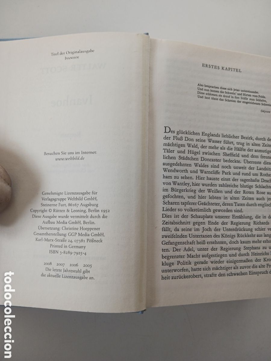Libros de segunda mano: Ivanhoe, Sir Walter Scott, 2005 alem&aacute;n - Foto 2