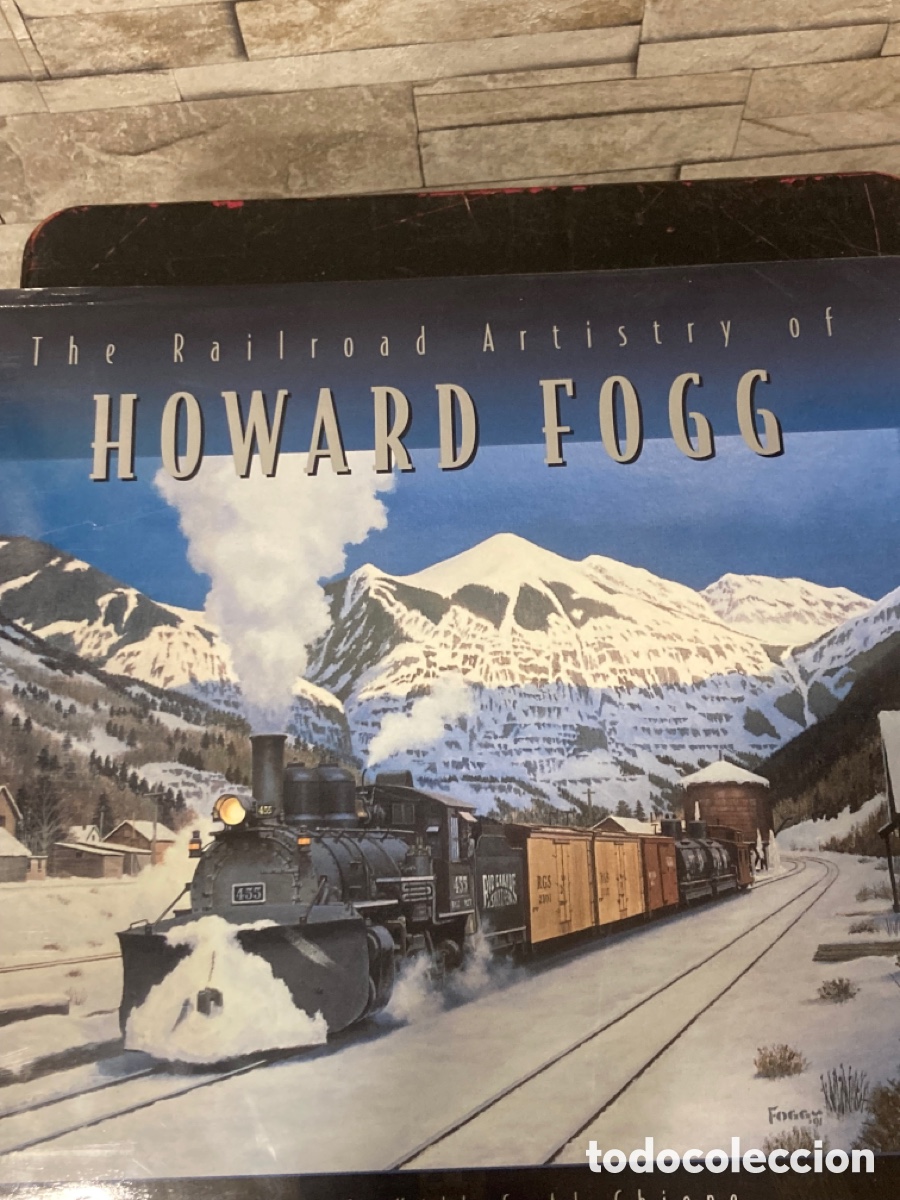 Libros de segunda mano: Magnifico libro de tem&aacute;tica de trenes, en ingl&eacute;s - Foto 2