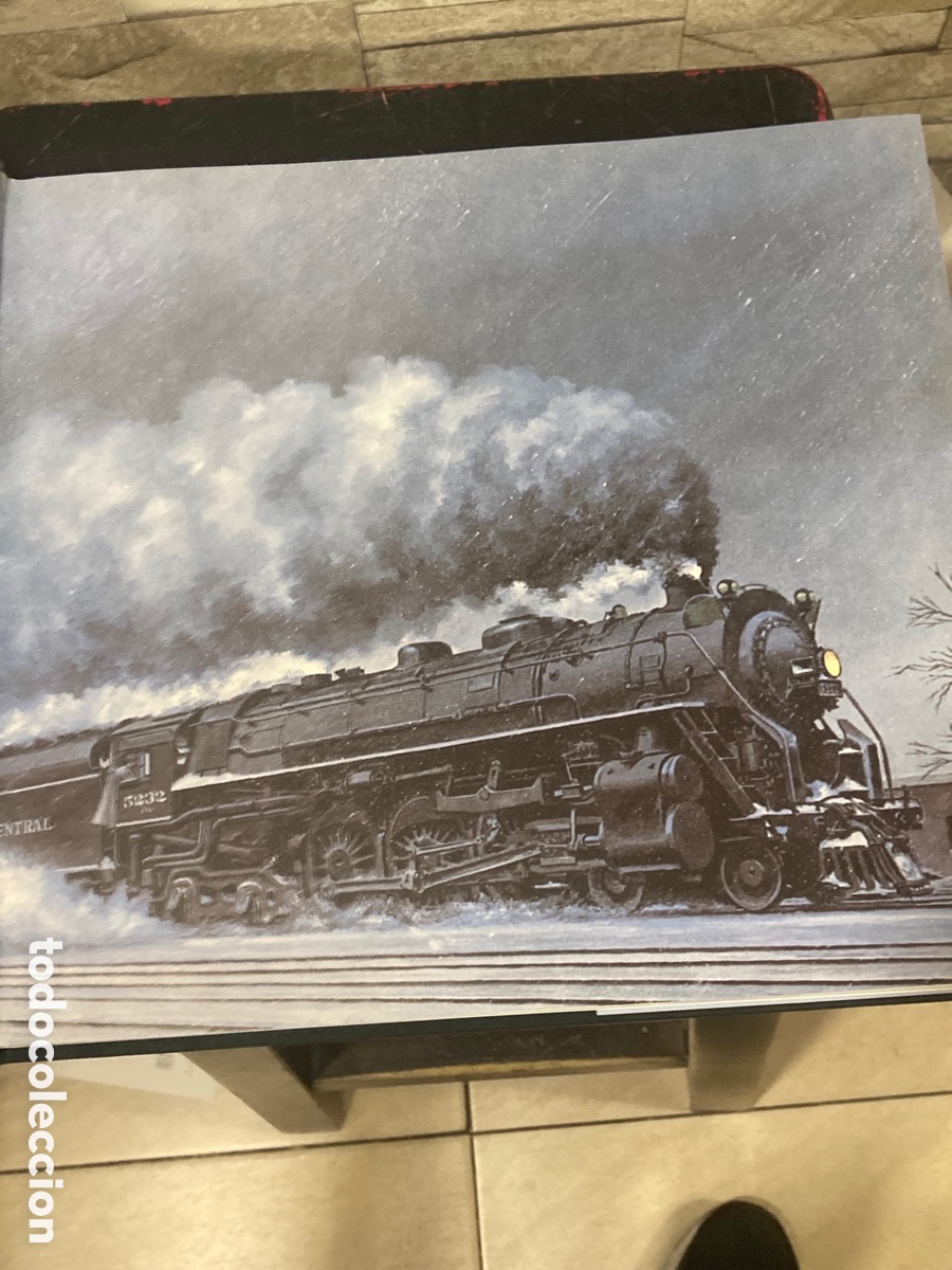 Libros de segunda mano: Magnifico libro de tem&aacute;tica de trenes, en ingl&eacute;s - Foto 4
