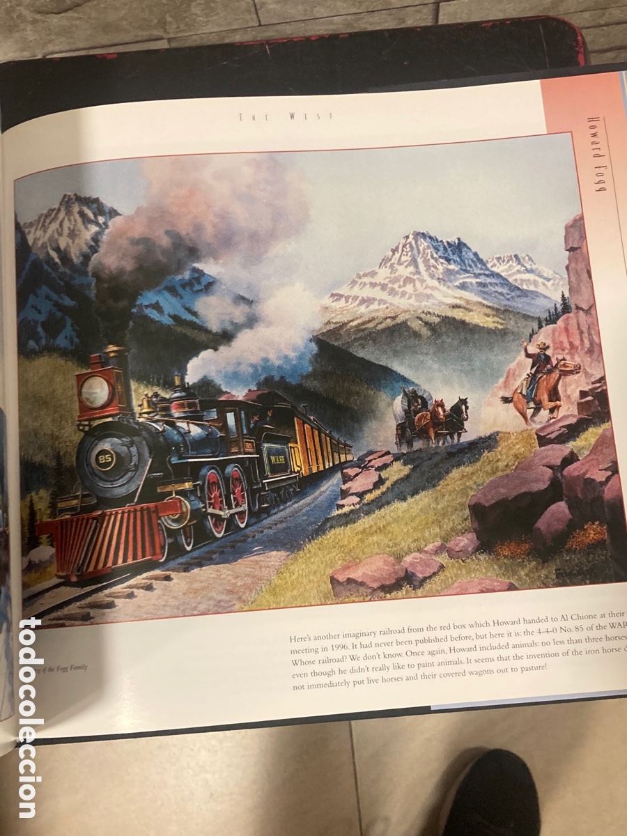 Libros de segunda mano: Magnifico libro de tem&aacute;tica de trenes, en ingl&eacute;s - Foto 6