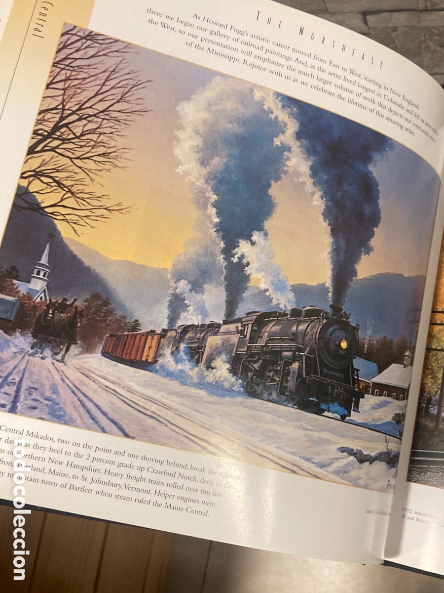 Libros de segunda mano: Magnifico libro de tem&aacute;tica de trenes, en ingl&eacute;s - Foto 12