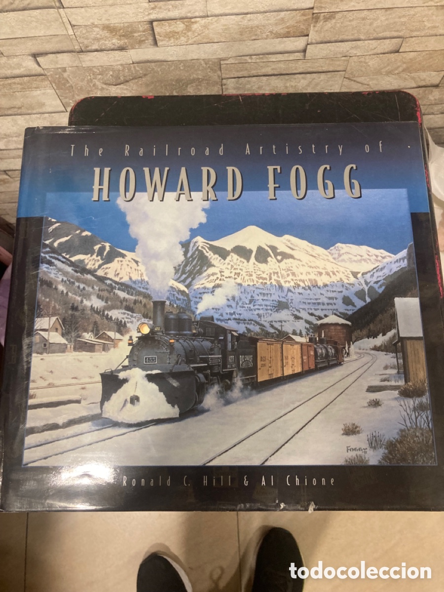 Libros de segunda mano: Magnifico libro de tem&aacute;tica de trenes, en ingl&eacute;s - Foto 1