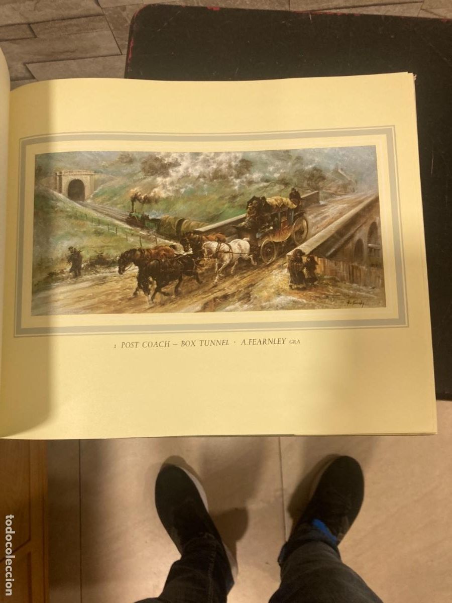 Libros de segunda mano: Magnifico libro de trenes, en ingl&eacute;s - Foto 4