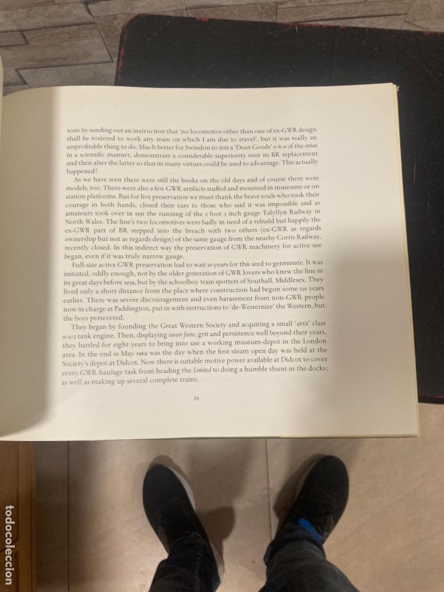 Libros de segunda mano: Magnifico libro de trenes, en ingl&eacute;s - Foto 6