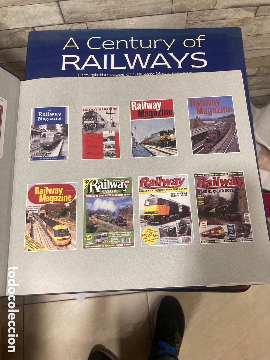 Libros de segunda mano: Lote de 2 libros de trenes en ingl&eacute;s - Foto 3
