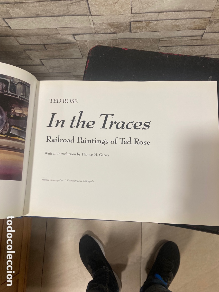 Libros de segunda mano: Magnifico libro en ingl&eacute;s tem&aacute;tica trenes - Foto 2