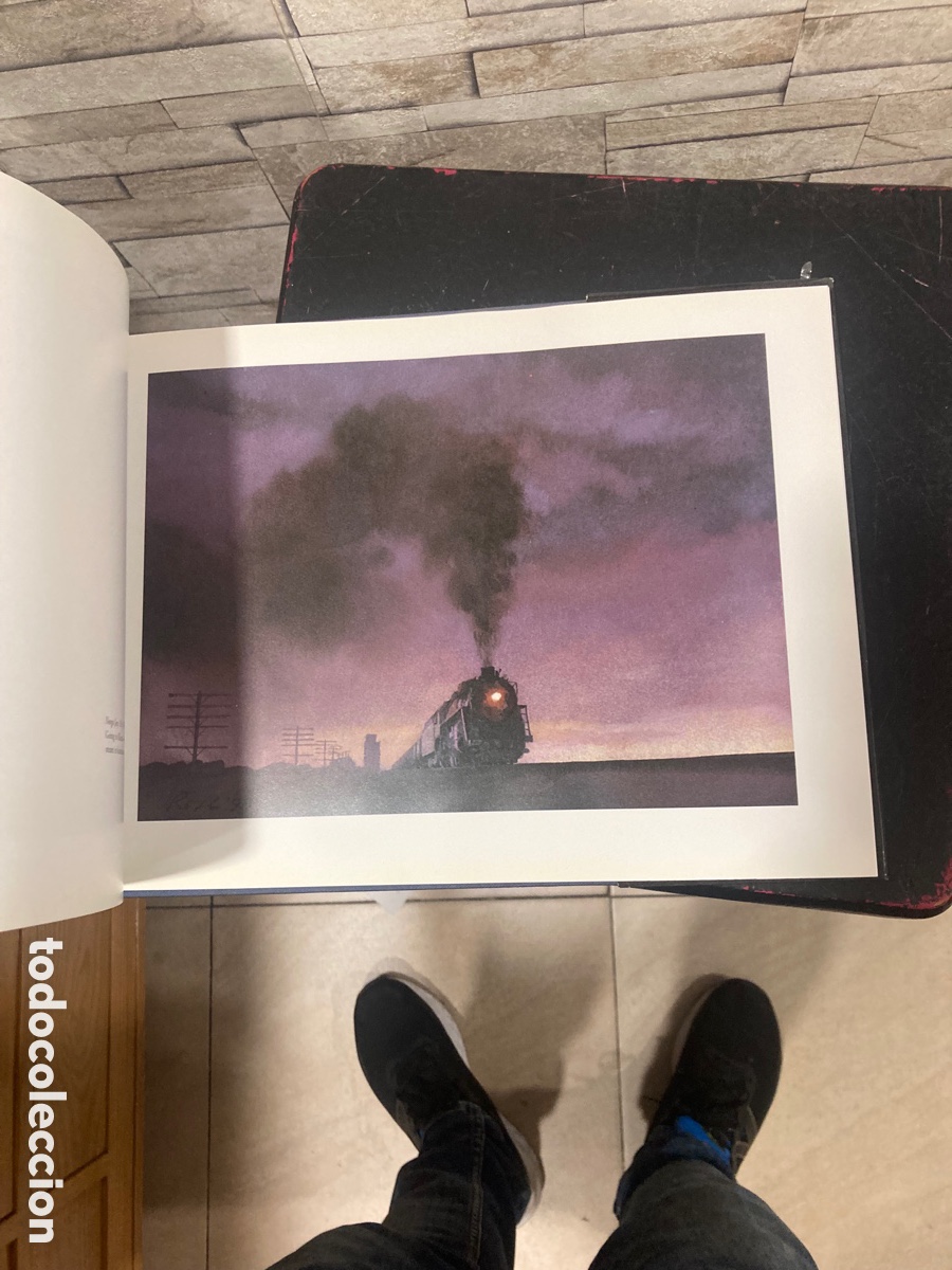 Libros de segunda mano: Magnifico libro en ingl&eacute;s tem&aacute;tica trenes - Foto 3