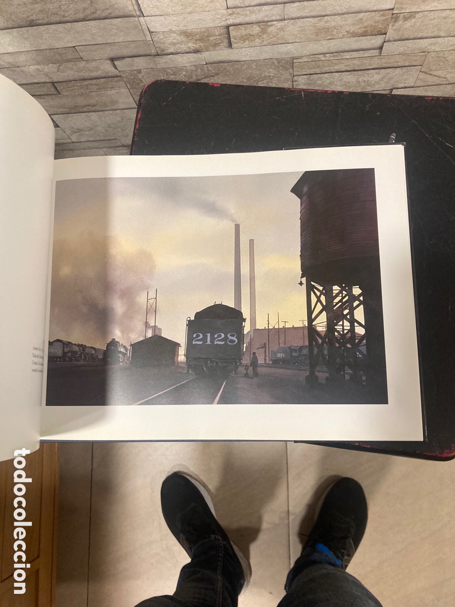 Libros de segunda mano: Magnifico libro en ingl&eacute;s tem&aacute;tica trenes - Foto 6
