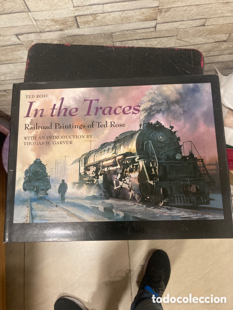 Libros de segunda mano: Magnifico libro en ingl&eacute;s tem&aacute;tica trenes - Foto 1