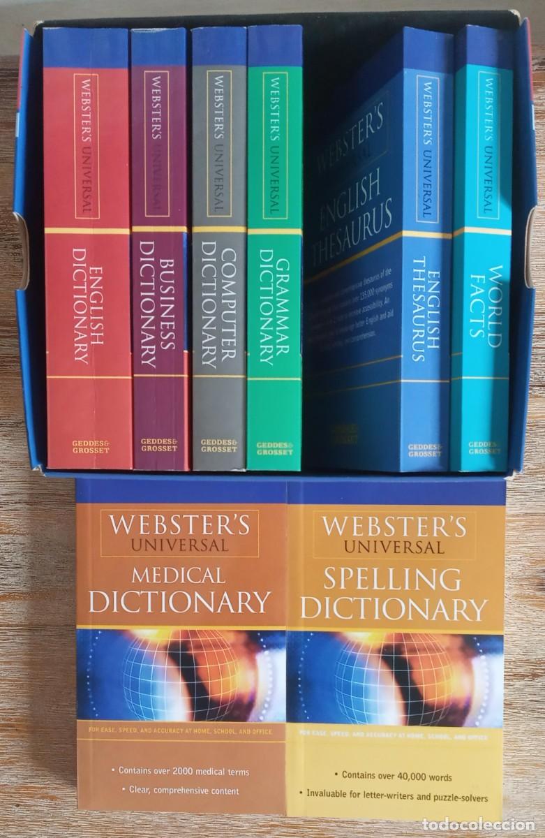 Libros de segunda mano: WEBSTER&acute;S DESK REFERENCE 8 BOOKS - Foto 3