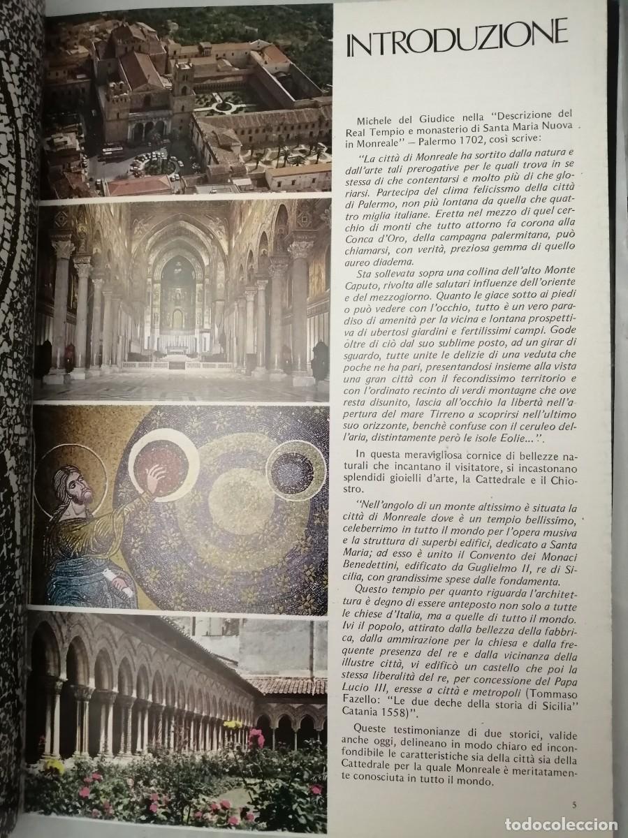 Libros de segunda mano: LO SPLENDORE DI MONREALE - Foto 9