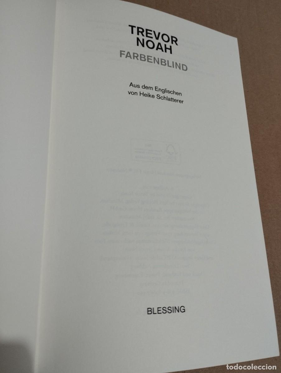 Libros de segunda mano: FARBENBLIND (TREVOR NOAH) - Foto 2