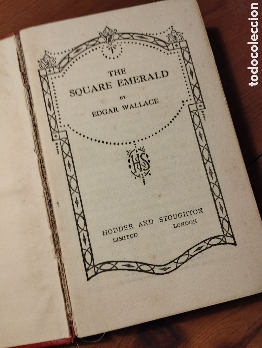 Libros de segunda mano: The square emerald by Edward Wallace. - Foto 1