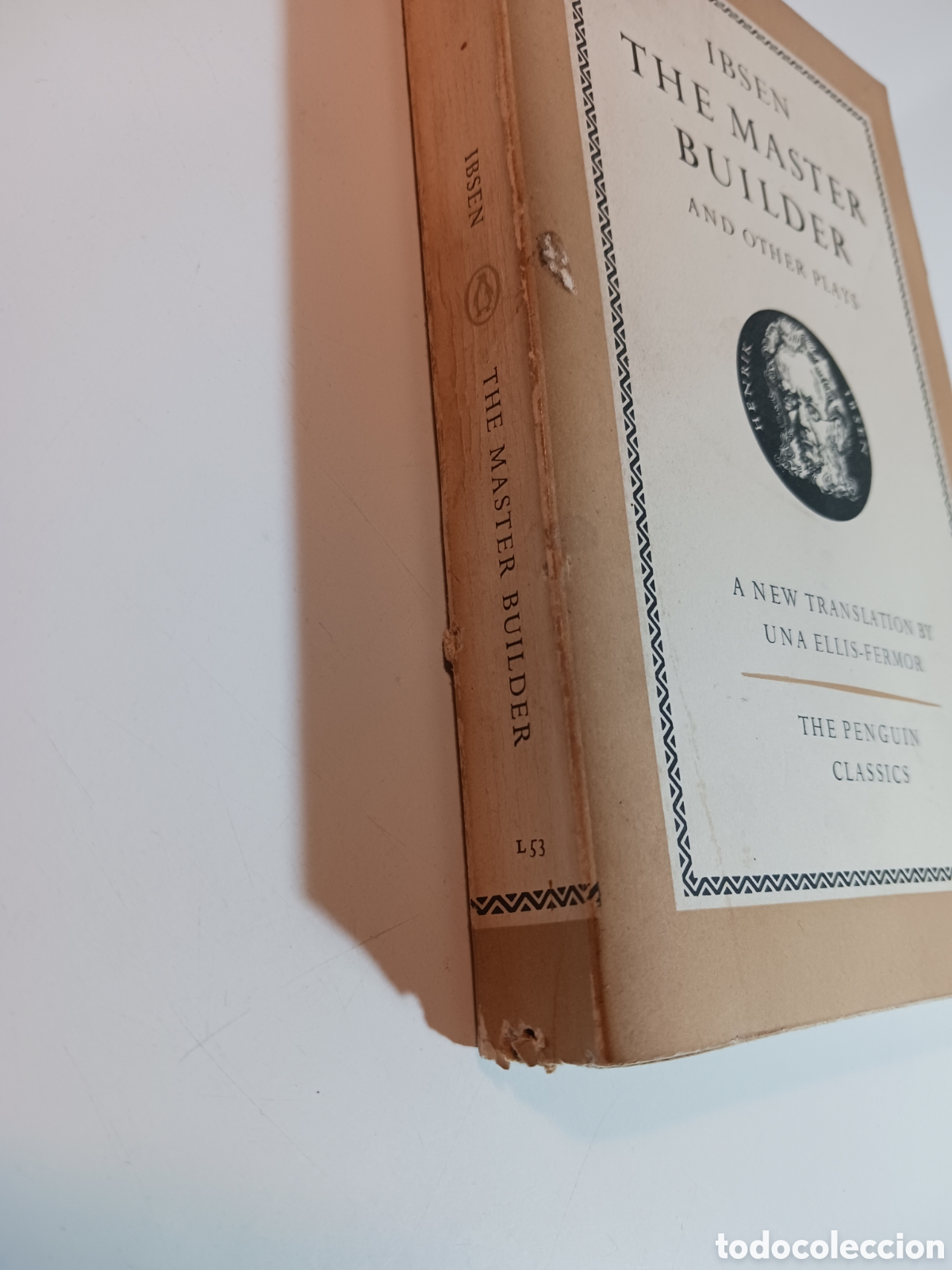 Libros de segunda mano: The master builder, Ibsen, 1958 ingl&eacute;s - Foto 3