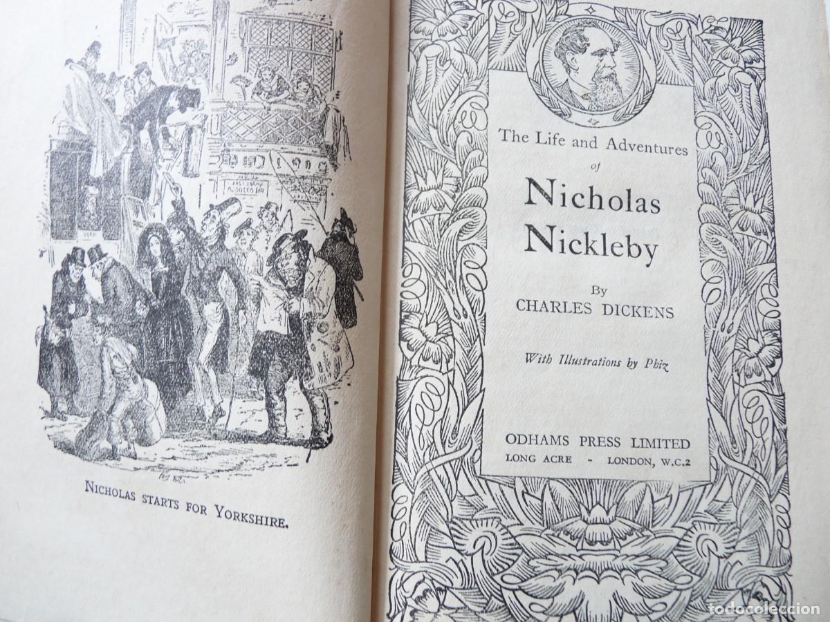 Libros de segunda mano: LIBRO INGL&Eacute;S NICHOLAS NICKLEBY de CHARLES DICKENS REF: 3-128 - Foto 3