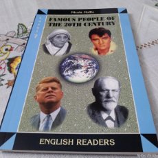 Libros de segunda mano: ”FAMOUS PEOPLE OF THE 20TH CENTURY” NICOLA HOLLIS - LEVEL 7- ENGLISH READERS