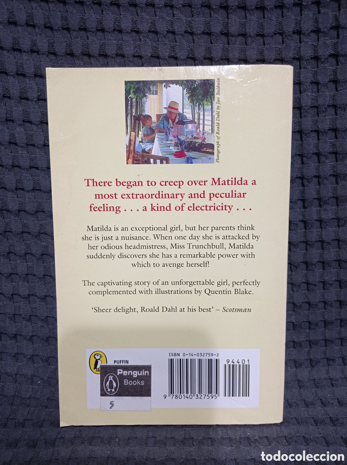 Libros de segunda mano: Matilda (Roald Dahl) - Foto 3