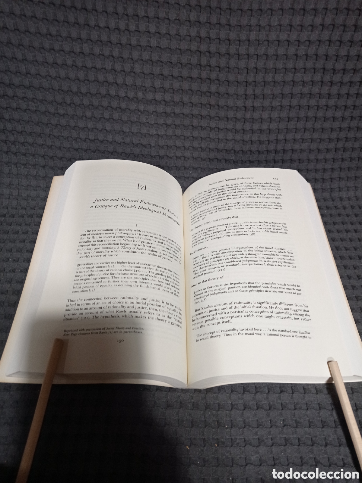 Libros de segunda mano: Moral dealing. Contract, Ethics, and Reason. (David Gauthier) - Foto 4
