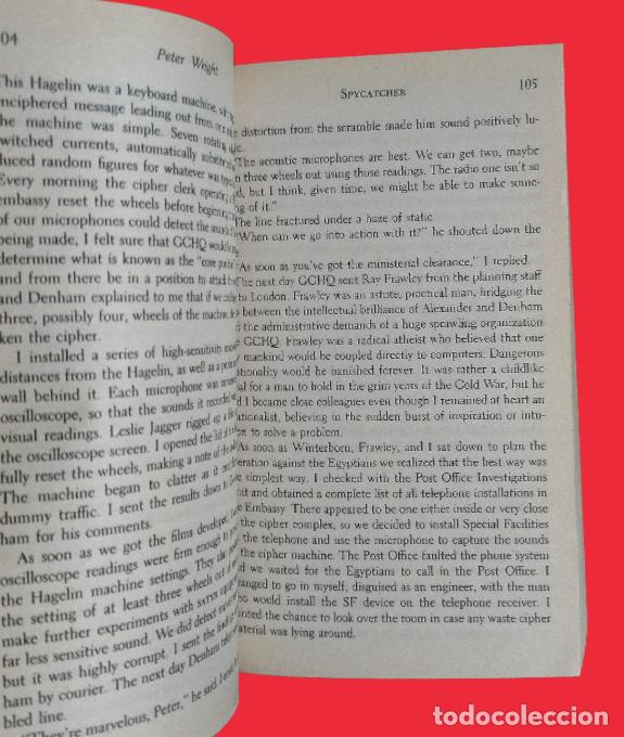 Libros de segunda mano: Spy catcher. Peter Wright. Adel Books. - Foto 5