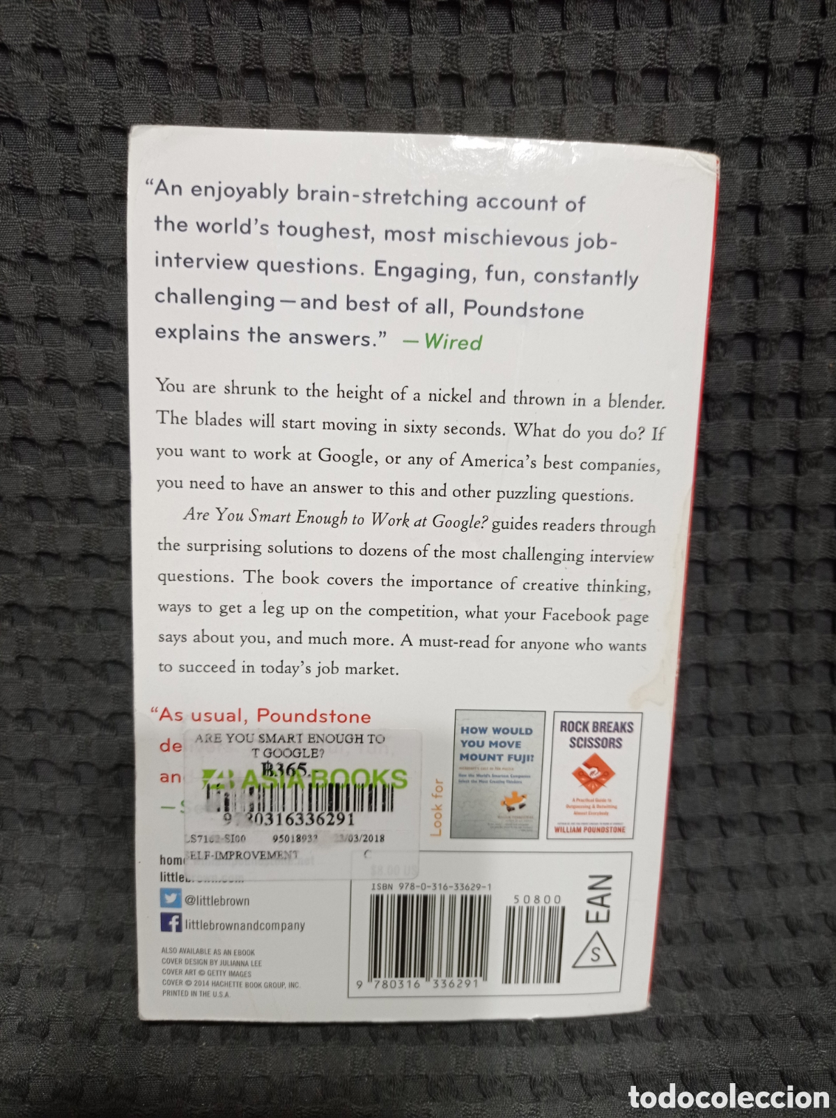 Libros de segunda mano: Are you Smart Enough to Work at Google? (William Poundstone) - Foto 3