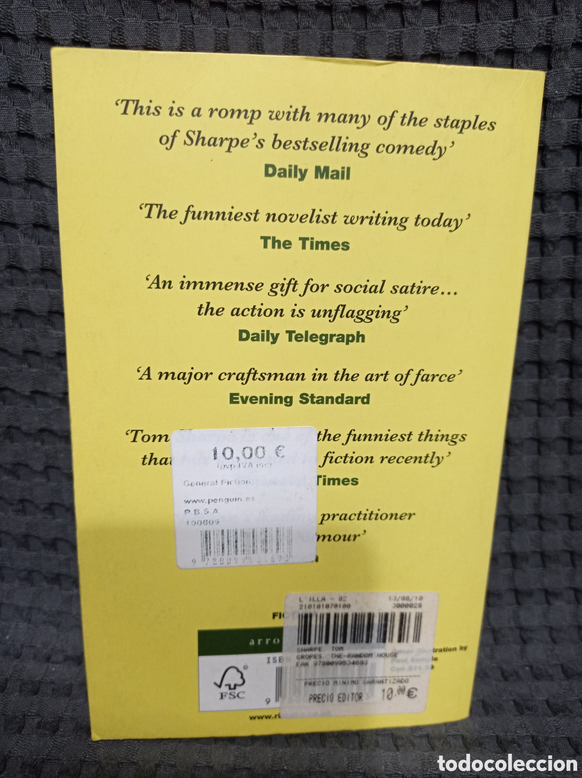 Libros de segunda mano: The Gropes (Tom Sharpe) - Foto 3