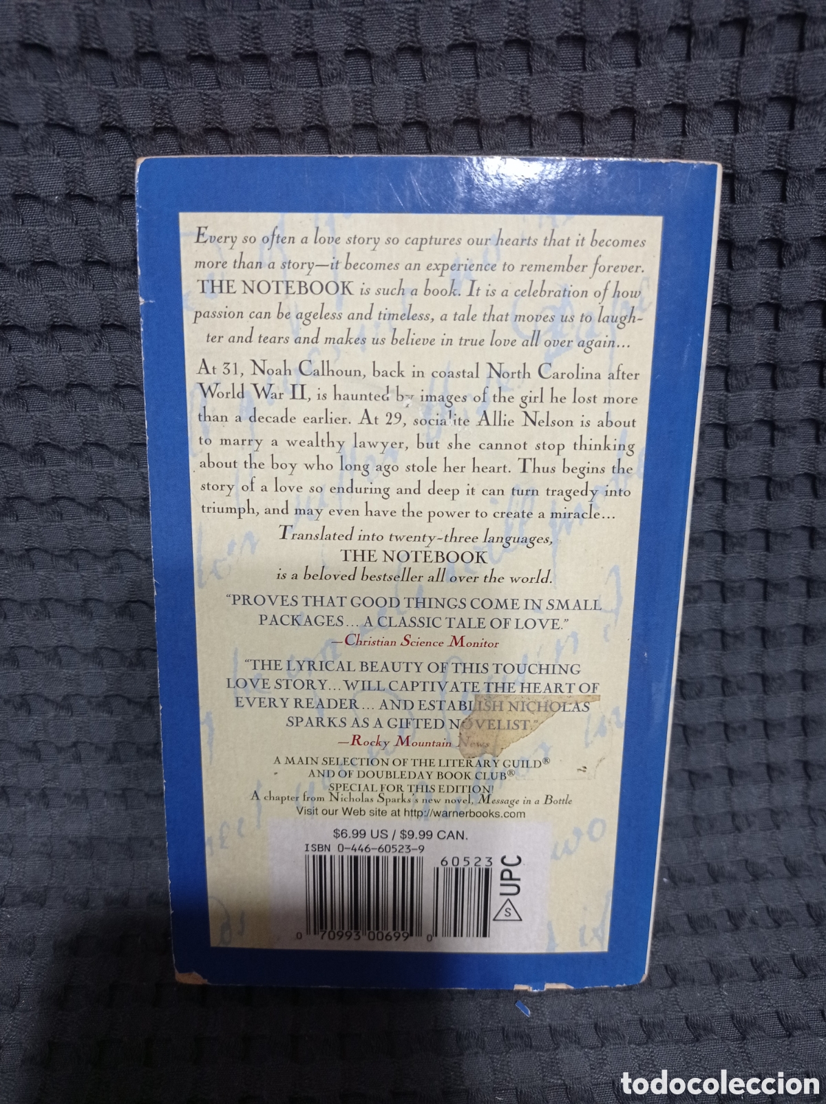 Libros de segunda mano: The Notebook (Nicholas Sparks) - Foto 3
