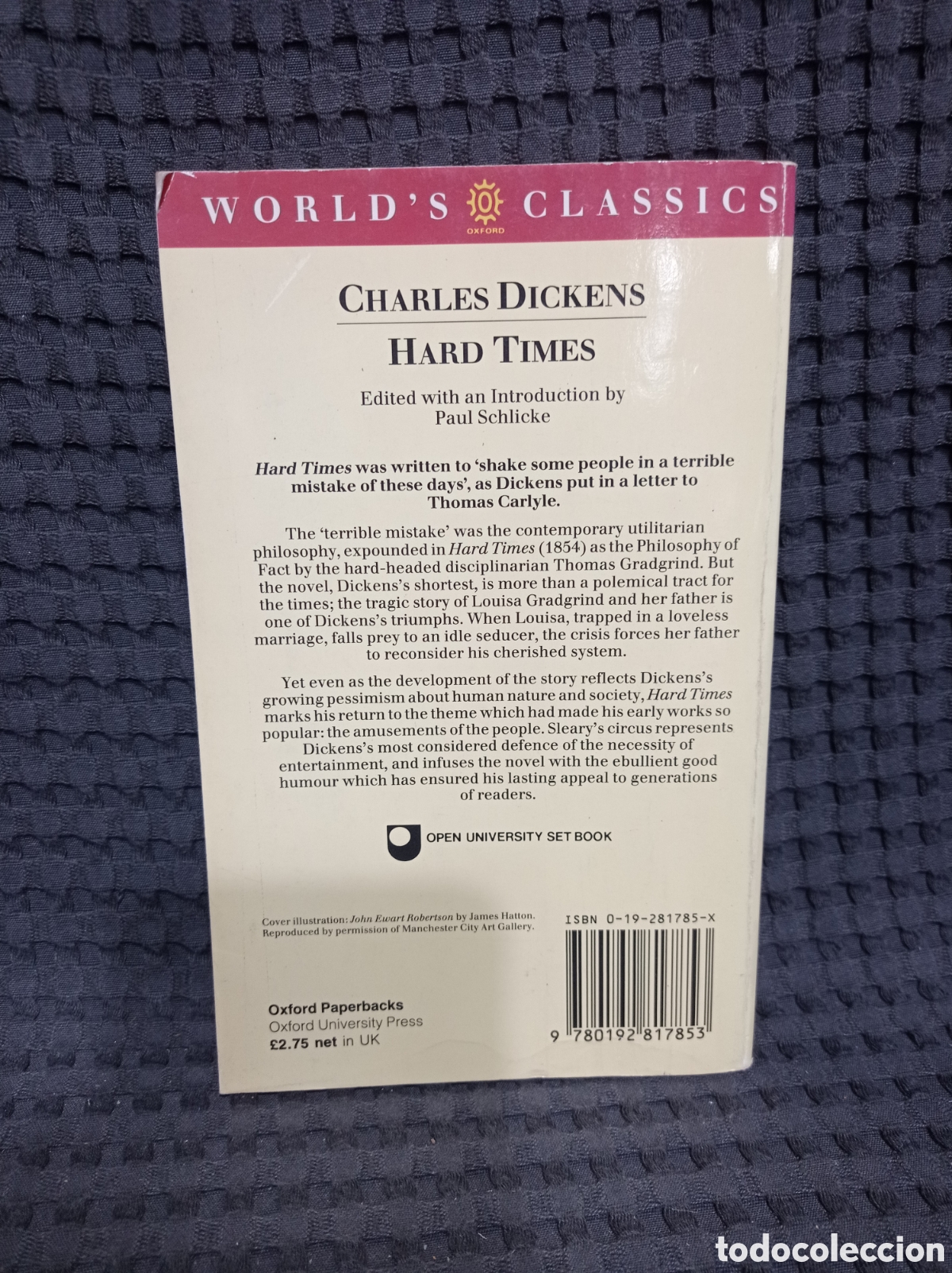 Libros de segunda mano: Hard Times (Charles Dickens) - Foto 3