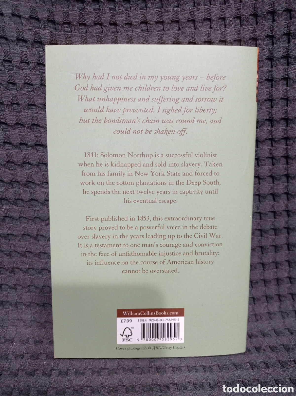 Libros de segunda mano: 12 years a slave (Solomon Northup) - Foto 3