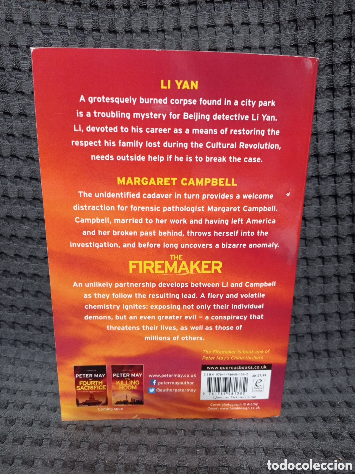 Libros de segunda mano: The fire maker (Peter May) - Foto 3