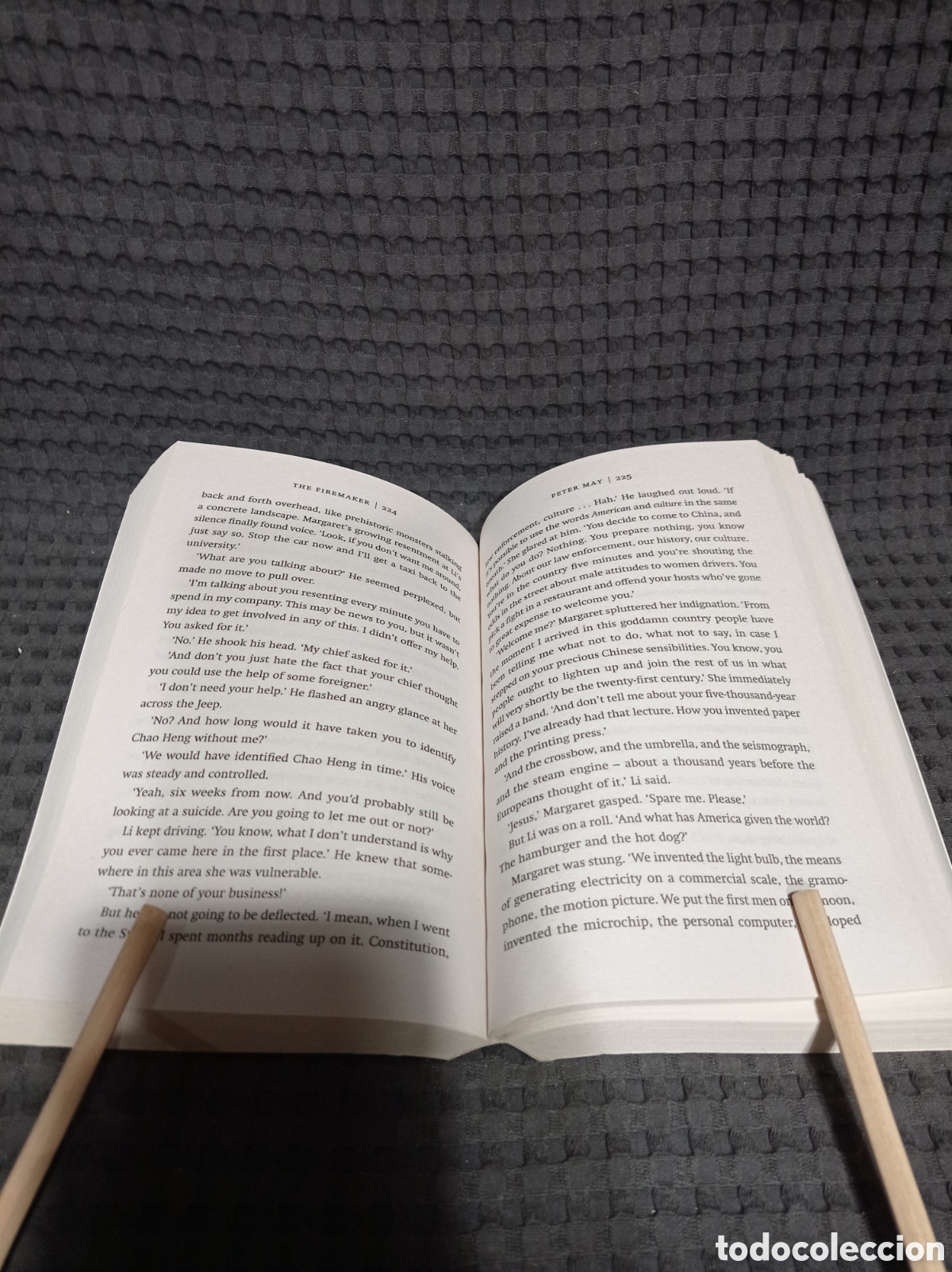 Libros de segunda mano: The fire maker (Peter May) - Foto 4
