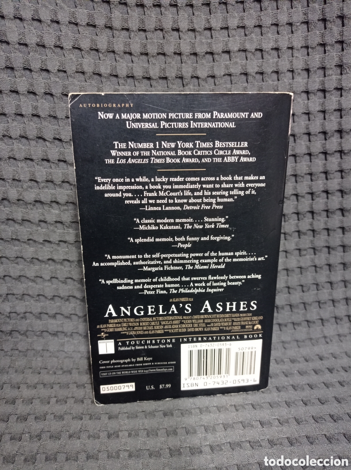 Libros de segunda mano: Angelas Ashes (Frank McCourt) - Foto 3