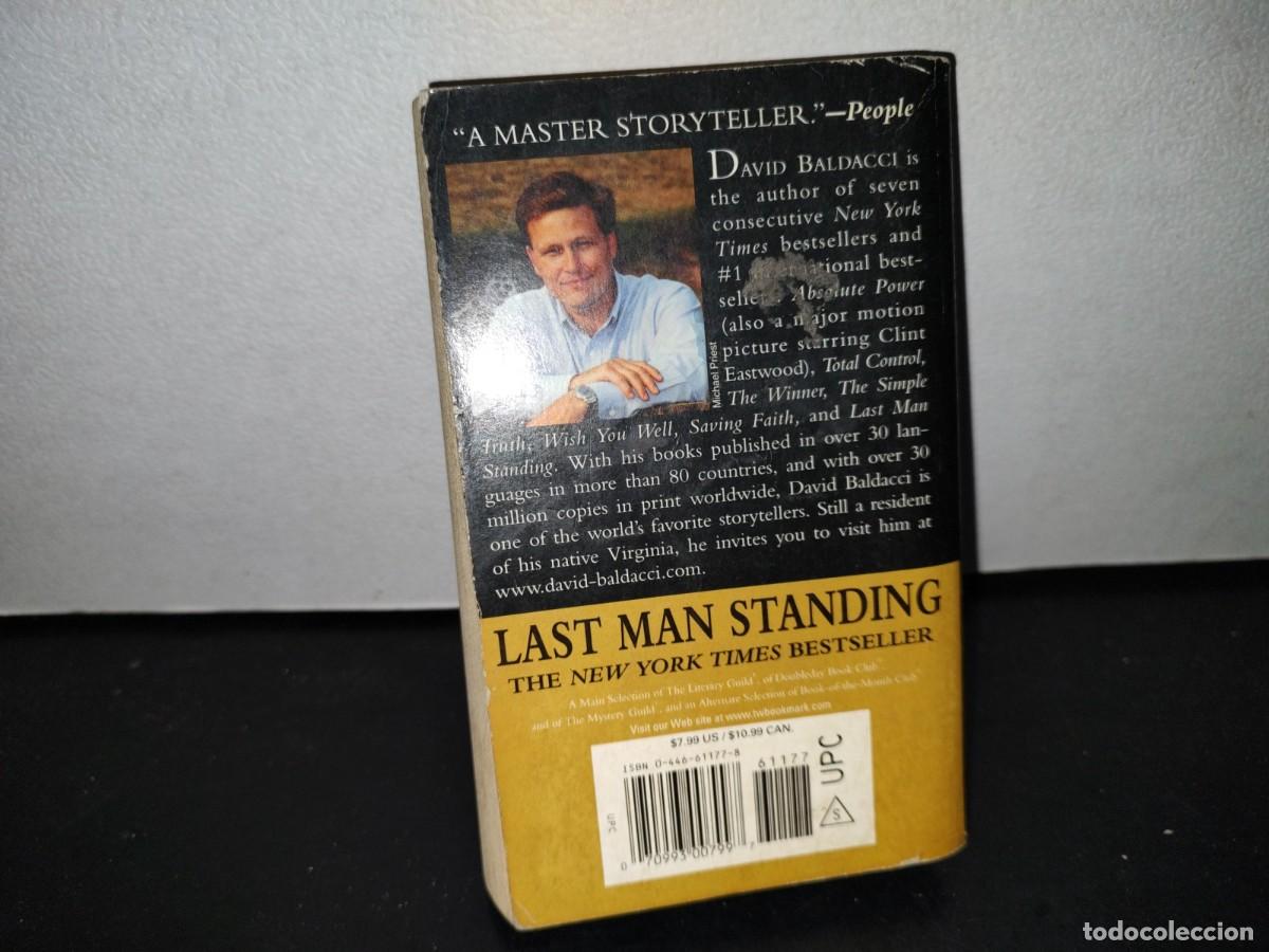 Libros de segunda mano: 61- LAST MAN STANDING - DAVID BALDACCI - FIRST PRINTING - 2002 - Foto 3