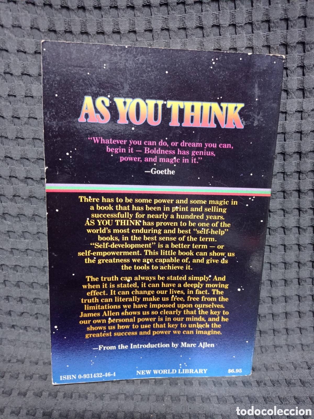 Libros de segunda mano: As you think (James Allen) - Foto 3