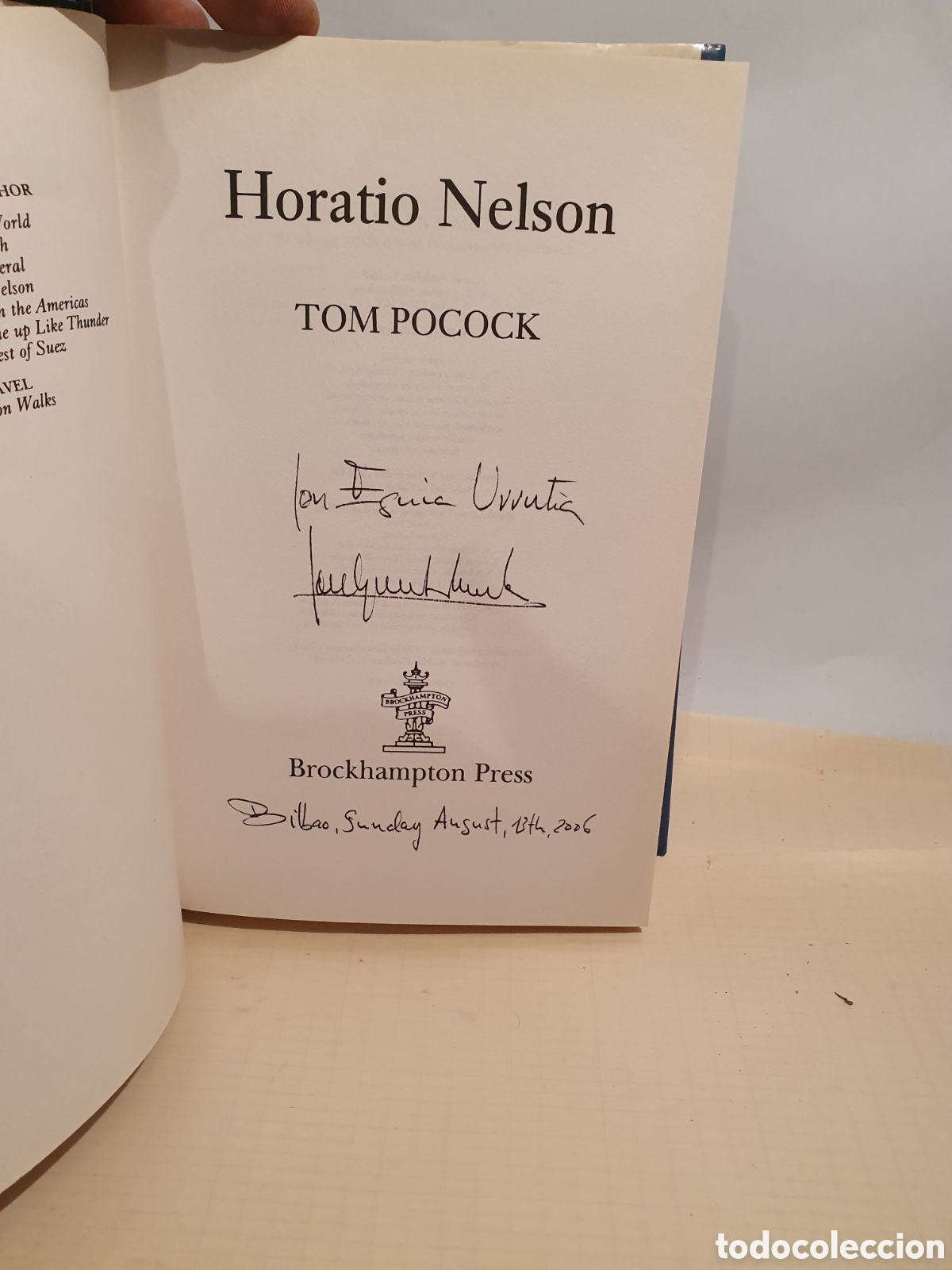 Libros de segunda mano: HORATIO NELSON. TOM POCOCK. BROCKHAMPTON PREES. 1987. - Foto 2