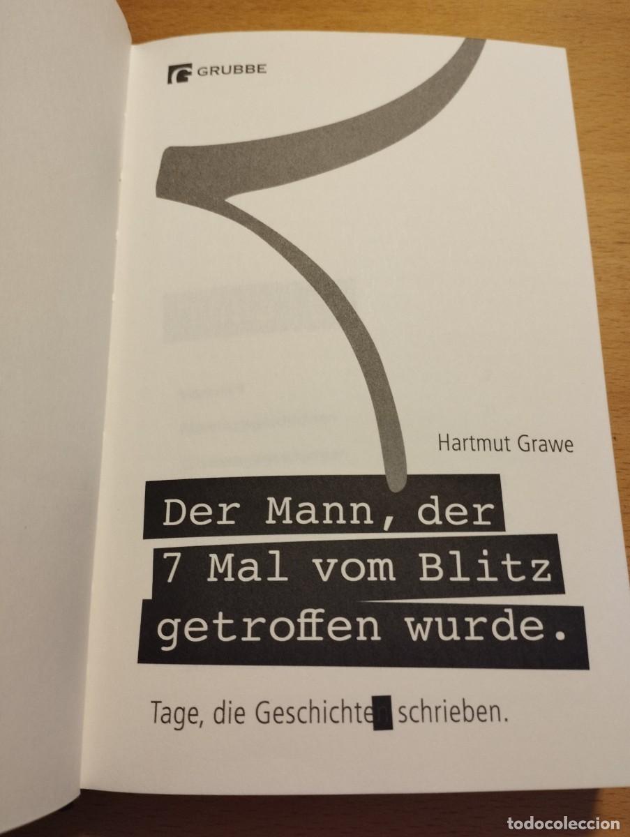 Libros de segunda mano: DER MANN, DER 7 MAL VOM BLITZ GETROFFEN WURDEN (HARTMUT GRAWE) - Foto 3