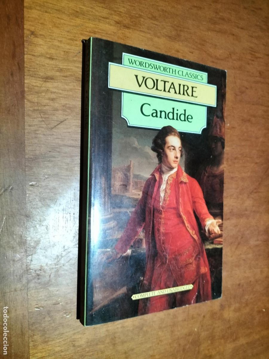 Libros de segunda mano: CANDIDE. VOLTAIRE. EN INGL&Eacute;S. R&Uacute;STICA. BUEN ESTADO - Foto 1