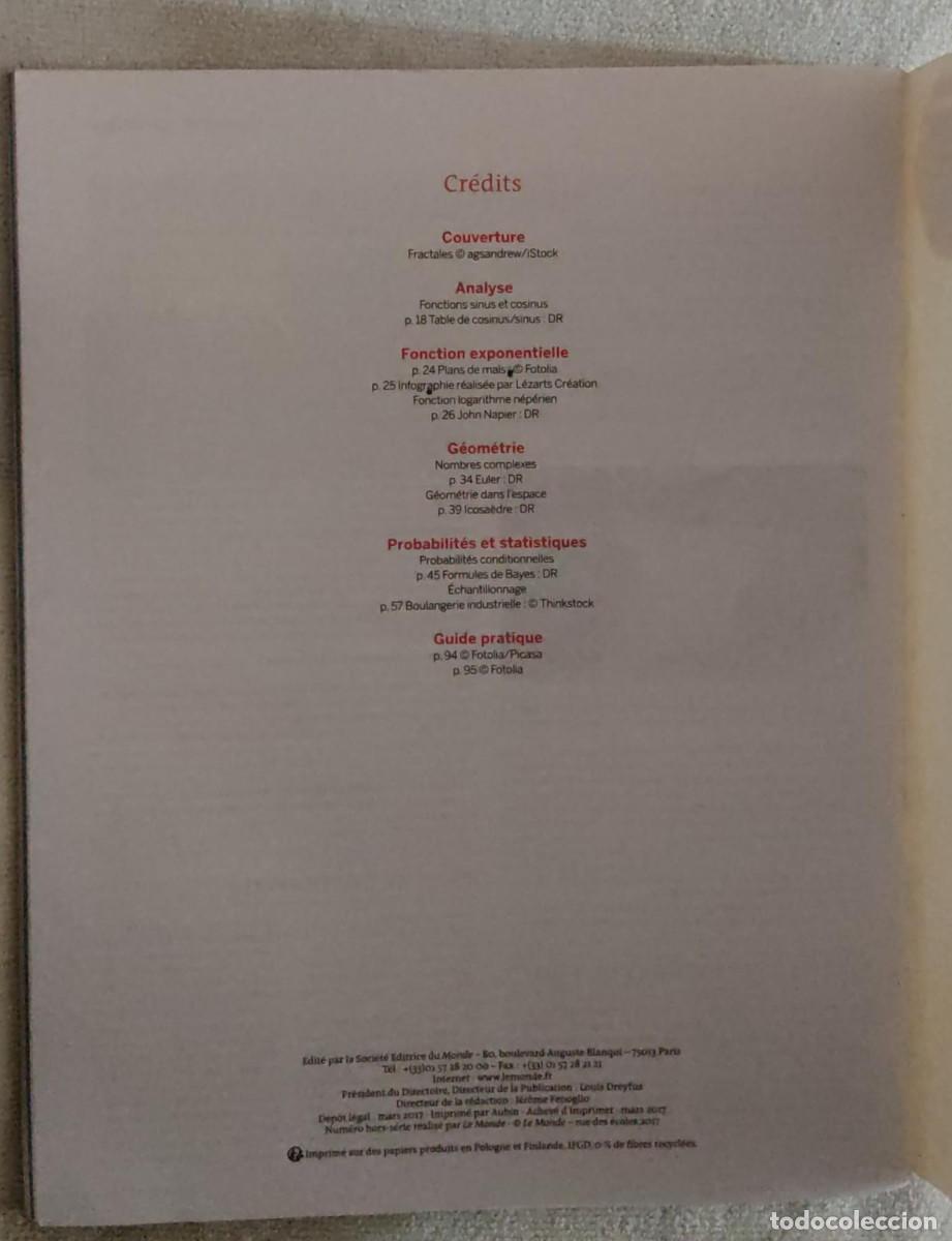 Libros de segunda mano: Math&eacute;matiques. - Foto 5