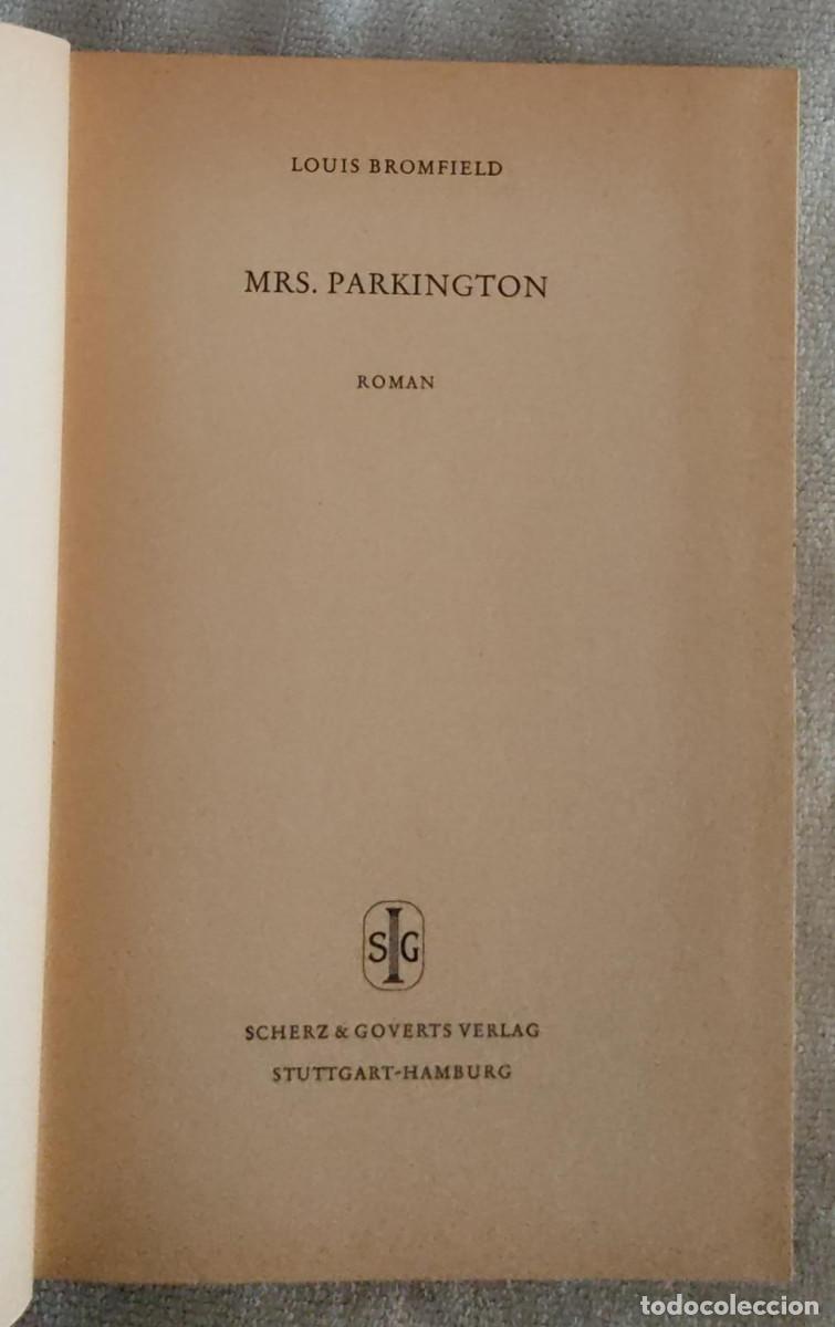 Libros de segunda mano: Mrs. Parkington. - Foto 6