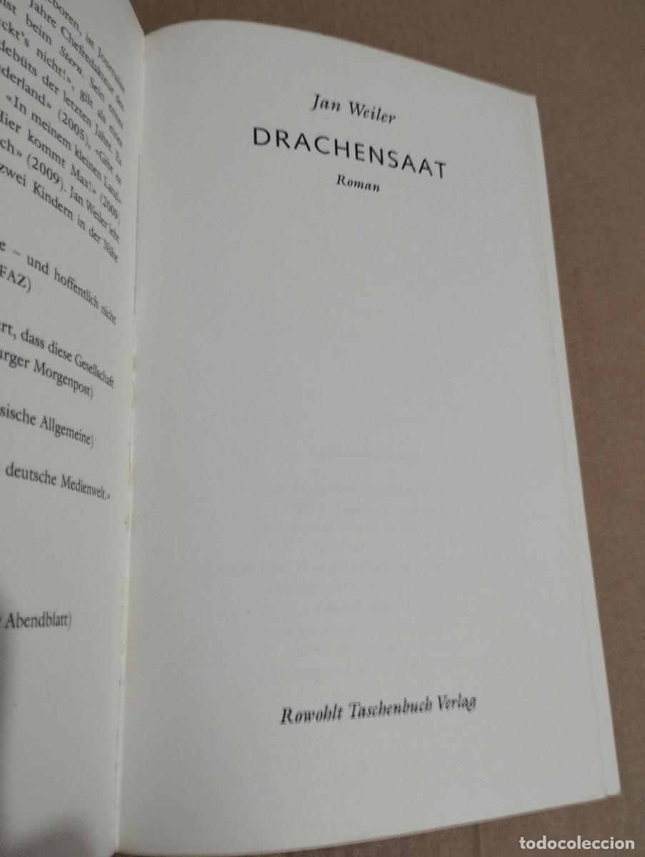 Libros de segunda mano: DRACHENSAAT (JAN WEILER) - Foto 2