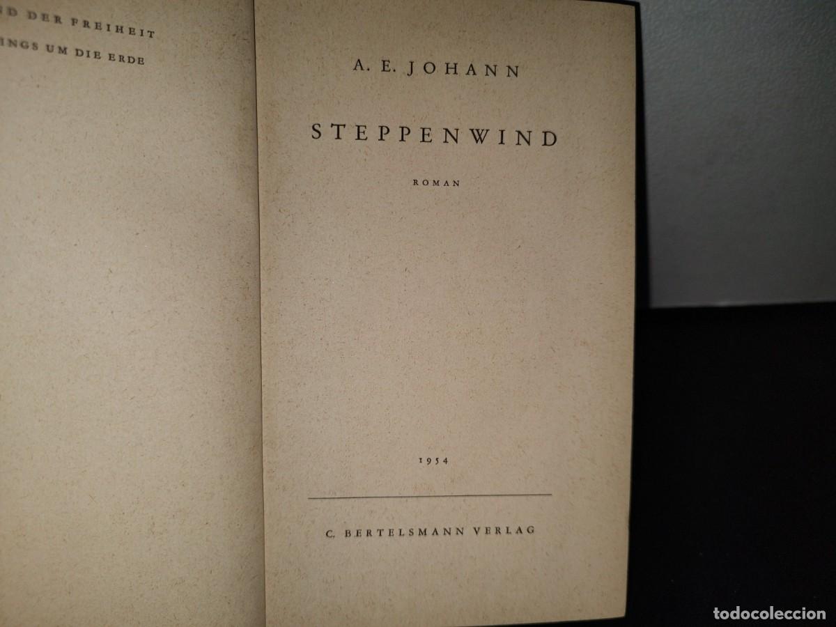 Libros de segunda mano: 63- ALEM&Aacute;N- STEPPEN WIND - A. E. JOHANN - 1954 - Foto 5