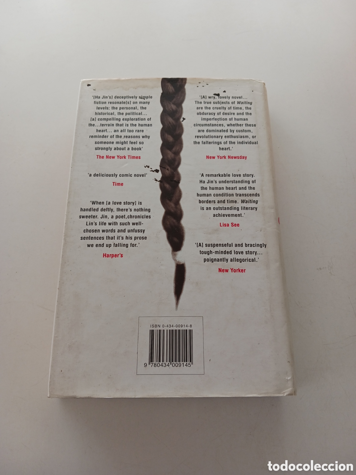 Libros de segunda mano: Waiting, Ha Jin, 2000 ingl&eacute;s - Foto 2