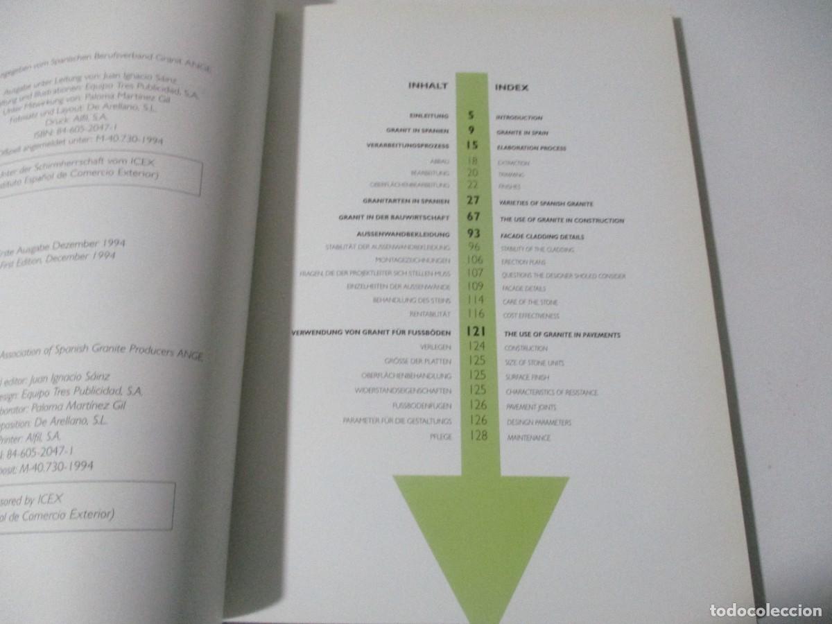 Libros de segunda mano: GRANITO ESPA&Ntilde;OL (varios idiomas) W17271 - Foto 2
