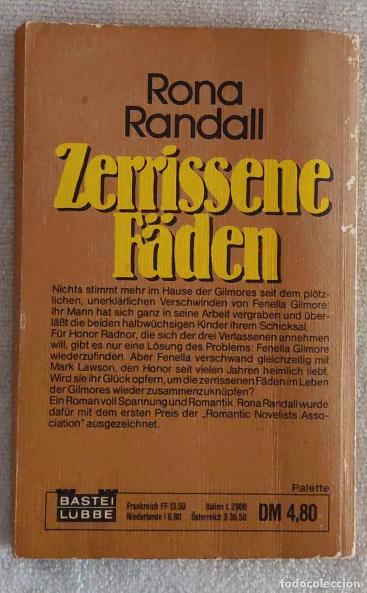 Libros de segunda mano: Zerrissene F&auml;den. - Foto 2
