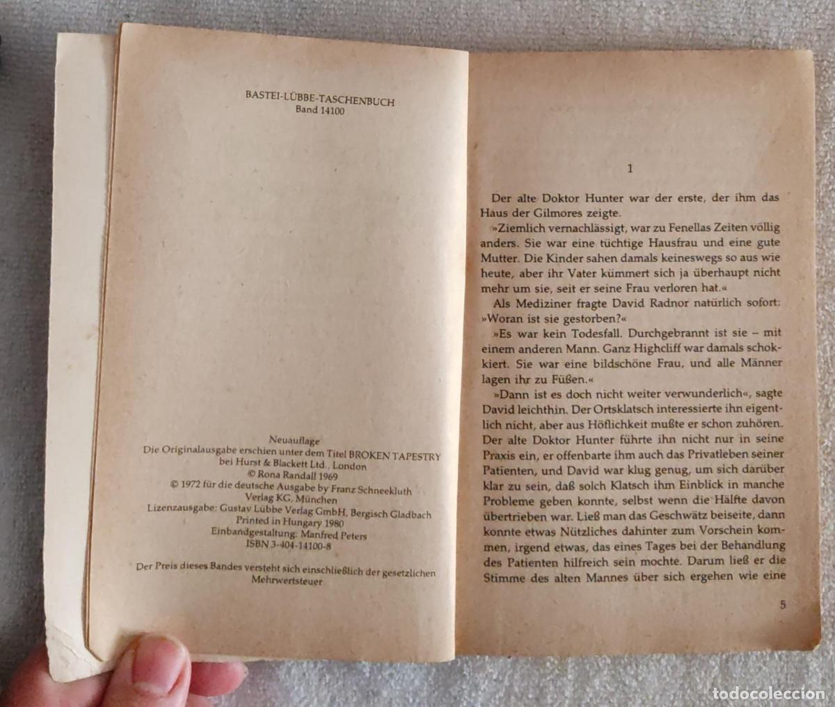 Libros de segunda mano: Zerrissene F&auml;den. - Foto 3