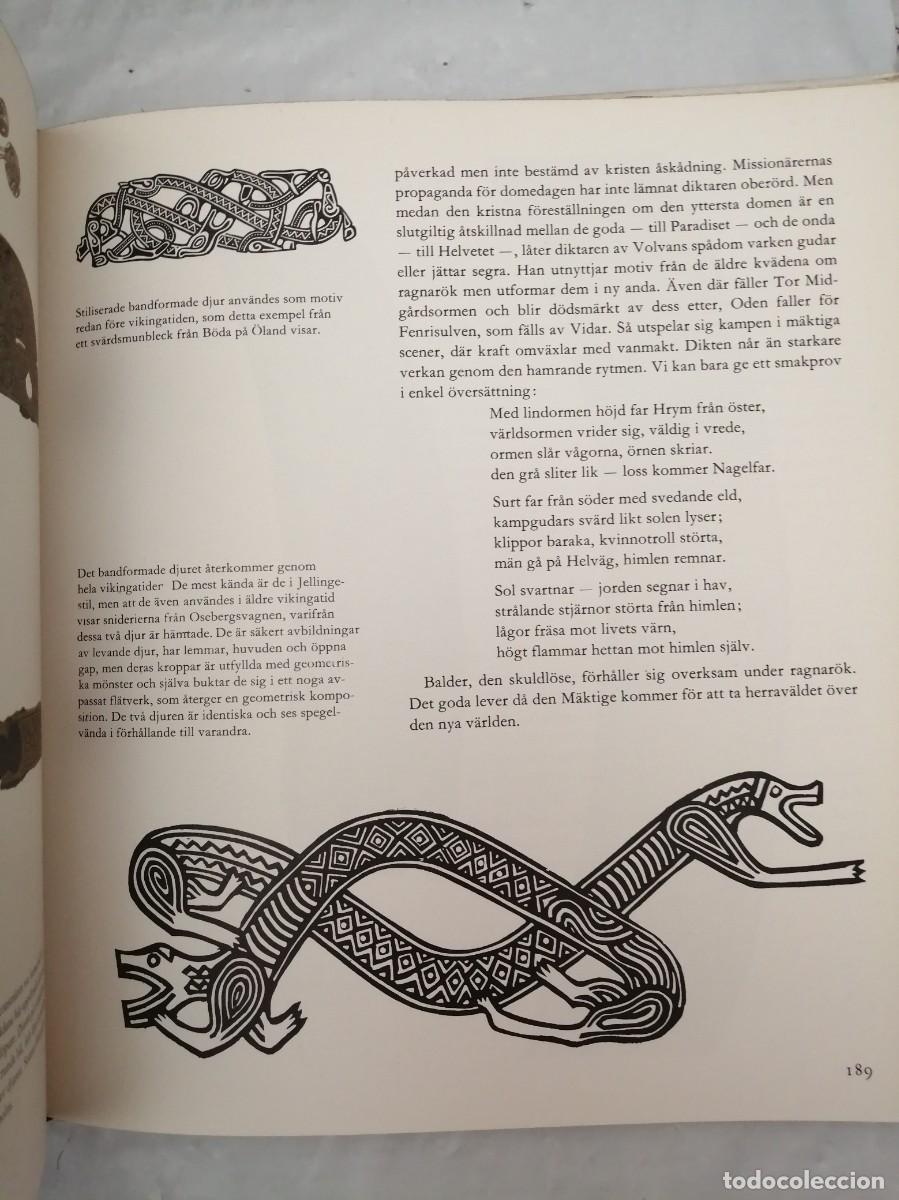 Libros de segunda mano: VIKINGARNAS V&Auml;RLD (FIRST EDITION, HARDCOVER) - Foto 4