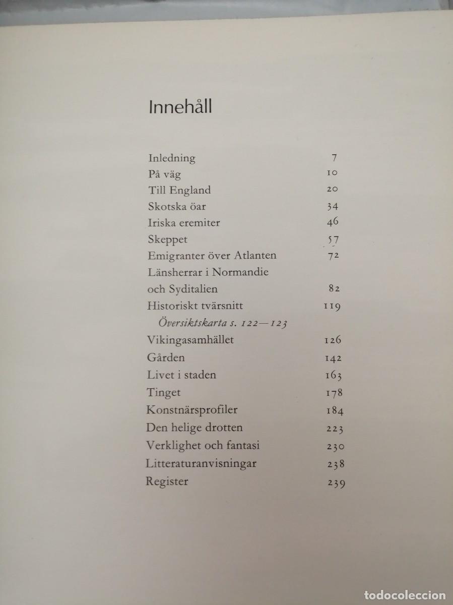 Libros de segunda mano: VIKINGARNAS V&Auml;RLD (FIRST EDITION, HARDCOVER) - Foto 3