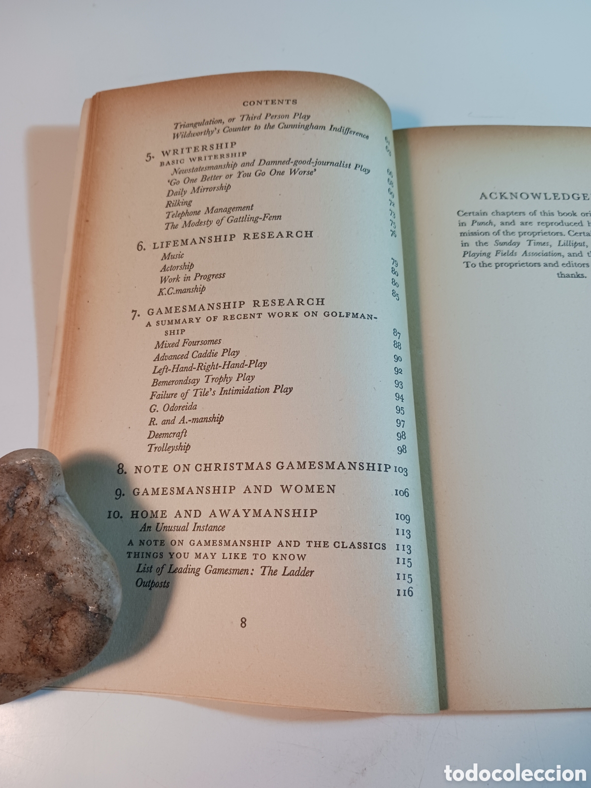 Libros de segunda mano: Some notes on lifemanship Stephen Potter 1964 ingl&eacute;s - Foto 4